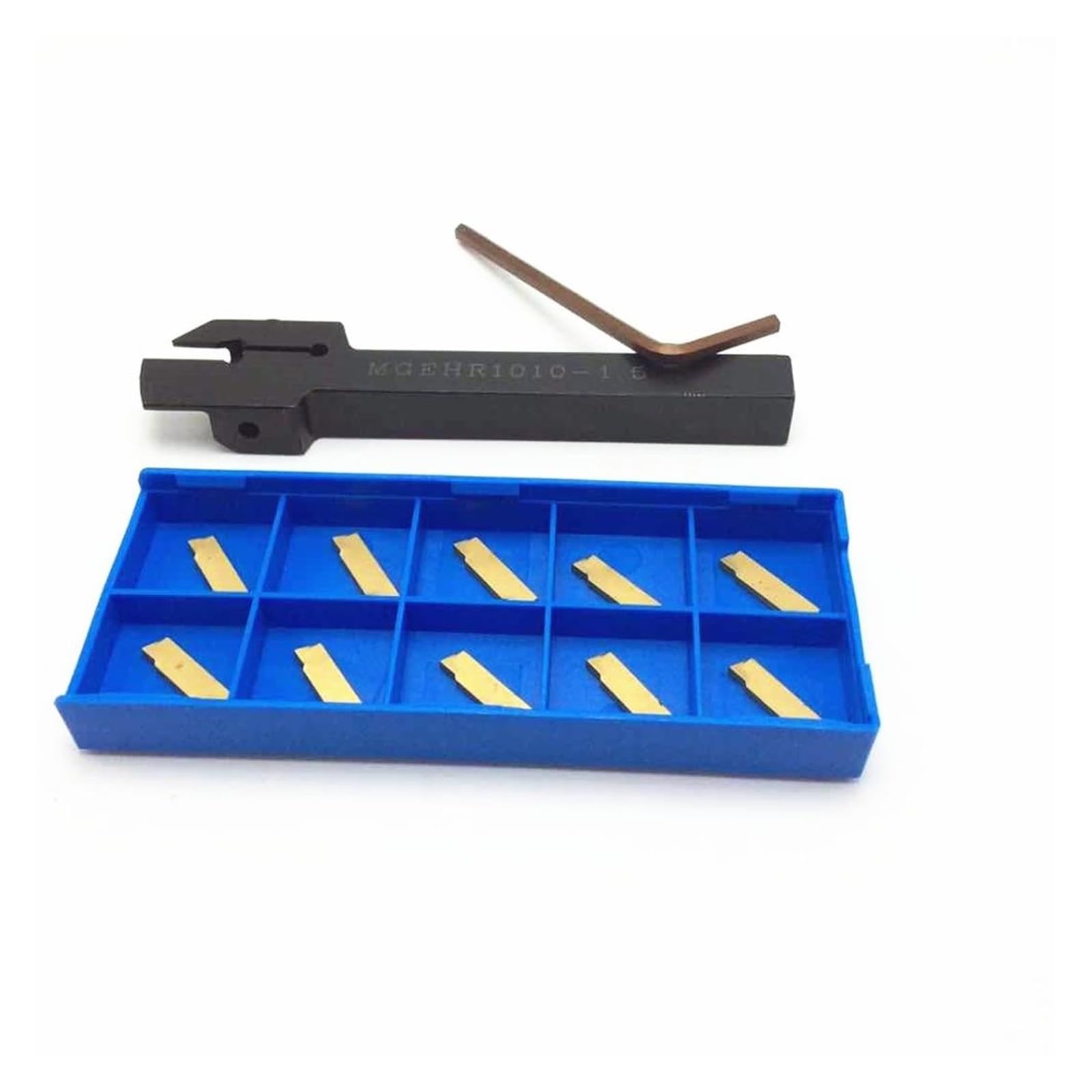 Porte-outil de tournage MGR1010-1.5 avec 10 plaquettes carbure MGMN150 G