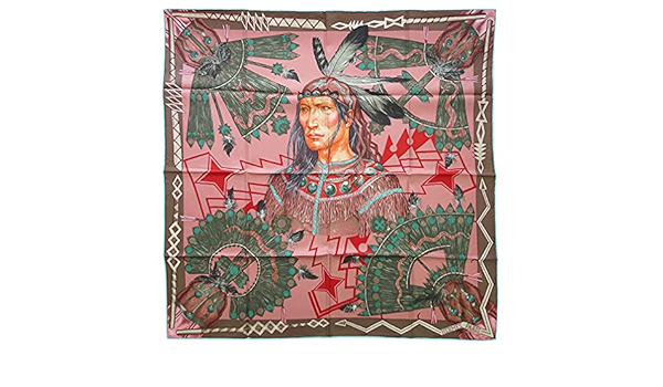 Amazon | [エルメス] スカーフ ソルド カレ ツイル シルク100％ 90CMS