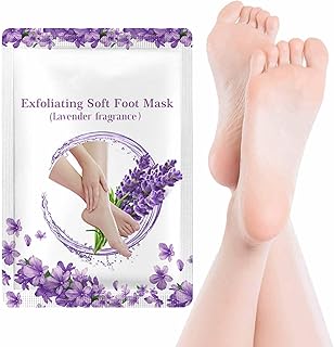 Peeling dos pés,Lavender Pele Pele Morta | Meias Hidratantes para Pés, Hidratante para Pés Pele Peeling para Pés Secos, Envelhecidos, Duros, Rachados e Calcanhares Ainichi
