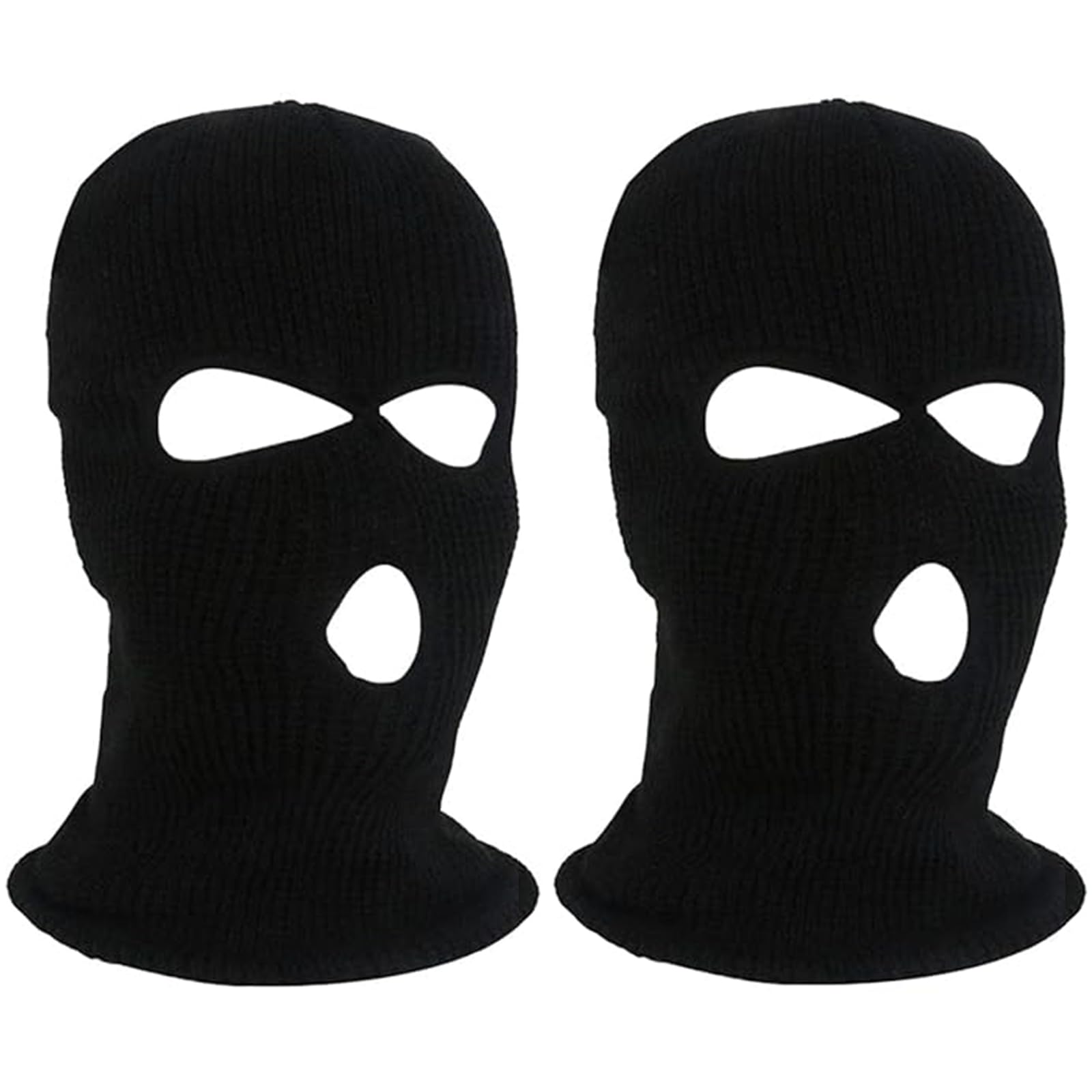 2 Pezzi Passamontagna Balaclava, Moto Sottocasco, Passamontagna Traspirante per Il Viso, Maschera-Unisex, Taglia Unica