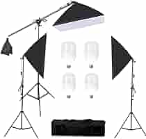 Amazon | Konseen 写真撮影用照明キット ソフトボックス 50x70cm