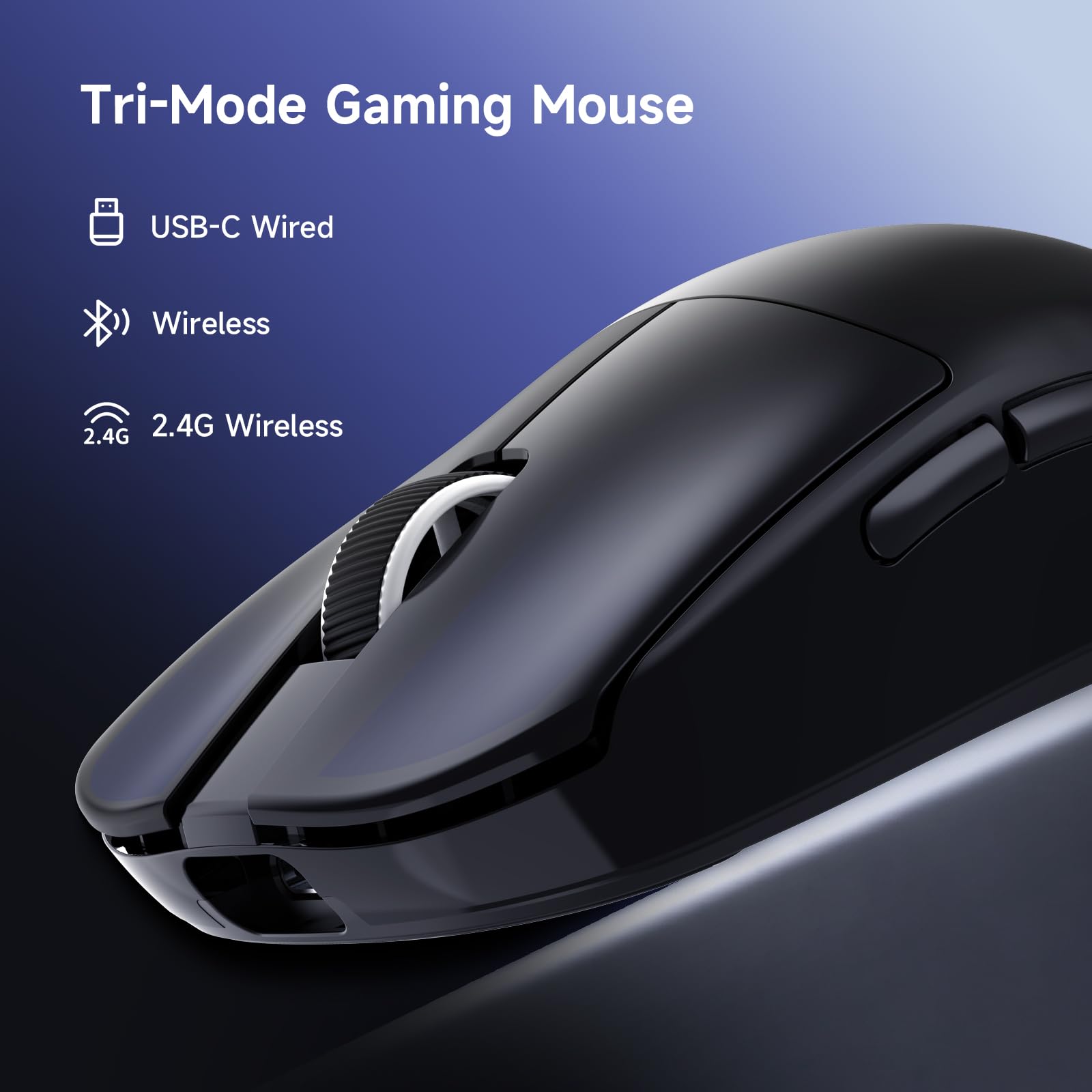 Amazon | MCHOSE L7 Pro Topspeed ワイヤレスゲーミングマウス PAW3395