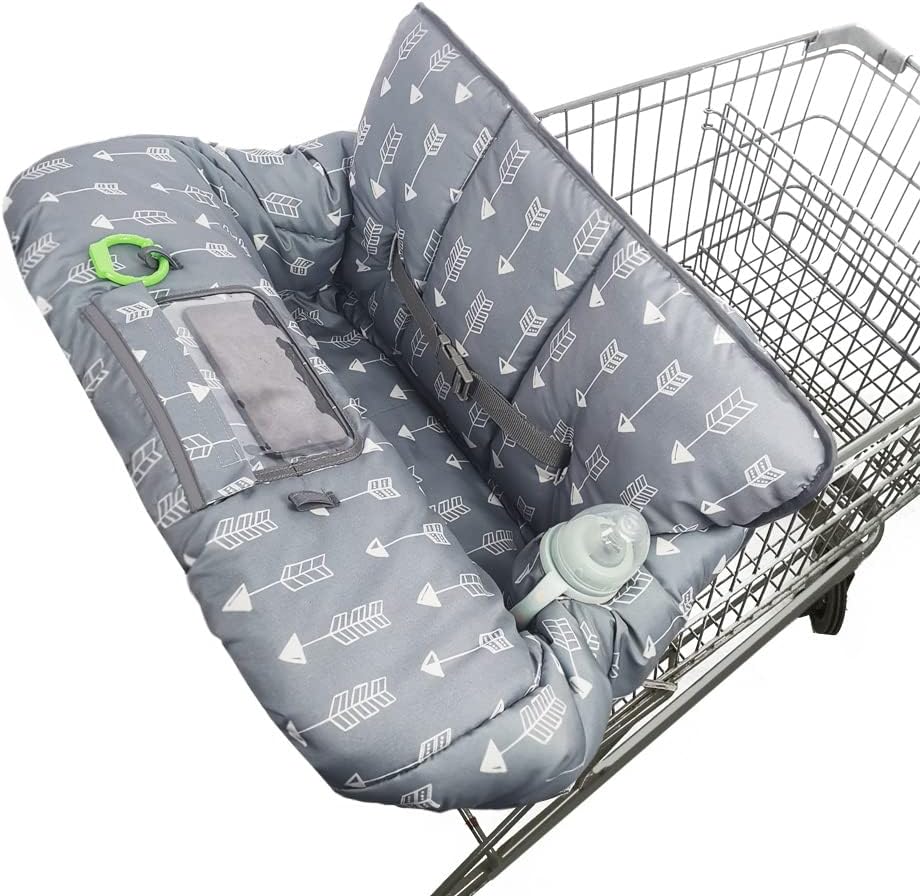 Shopping Cart Covers for Baby Girl with Supportive Pillow