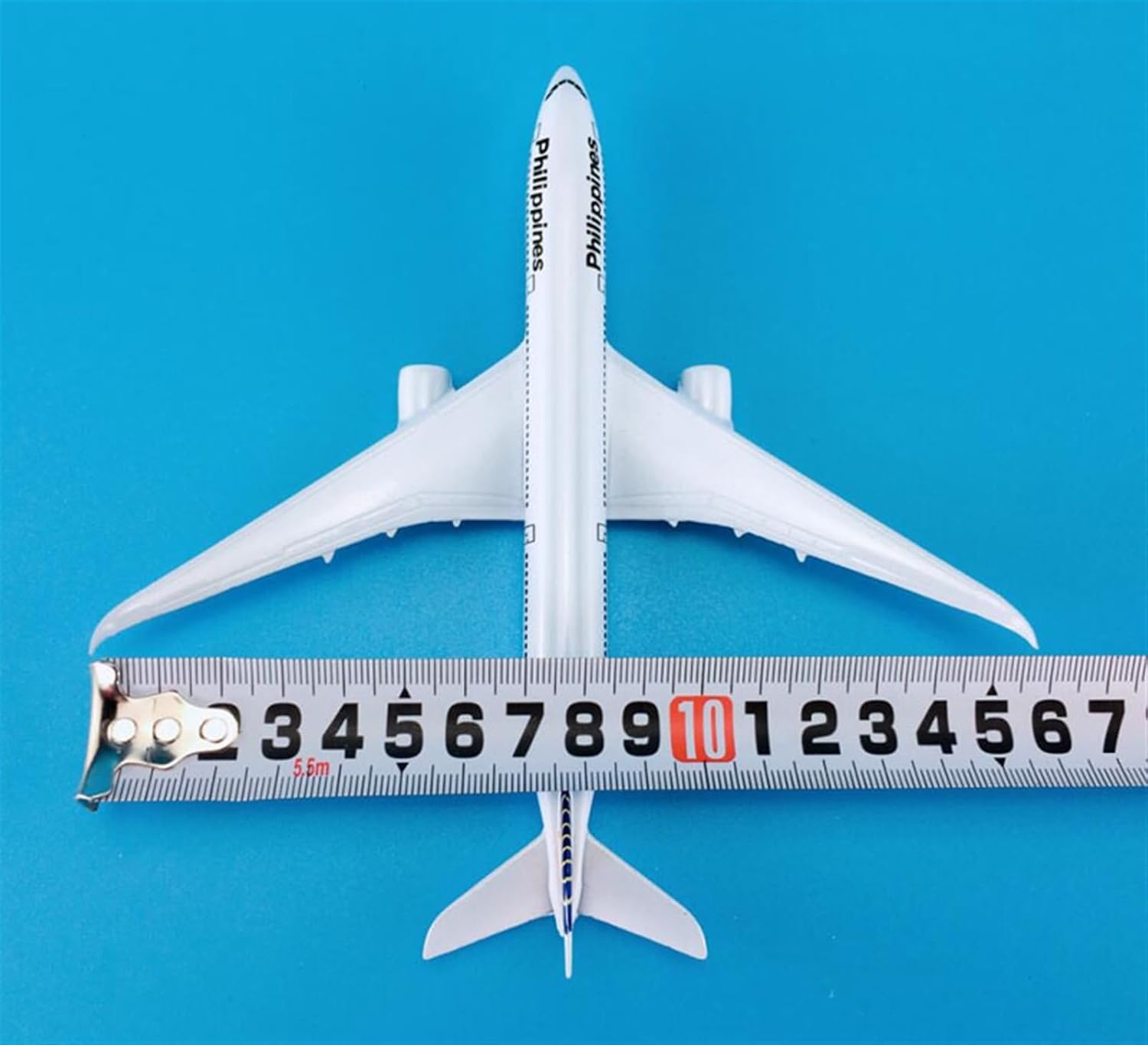 Miniature Scale 1 368 16cm Airplane Model Aircrafts Airbus A350-900 for Philippines Finished Product Plane Flying Toy Game Kits