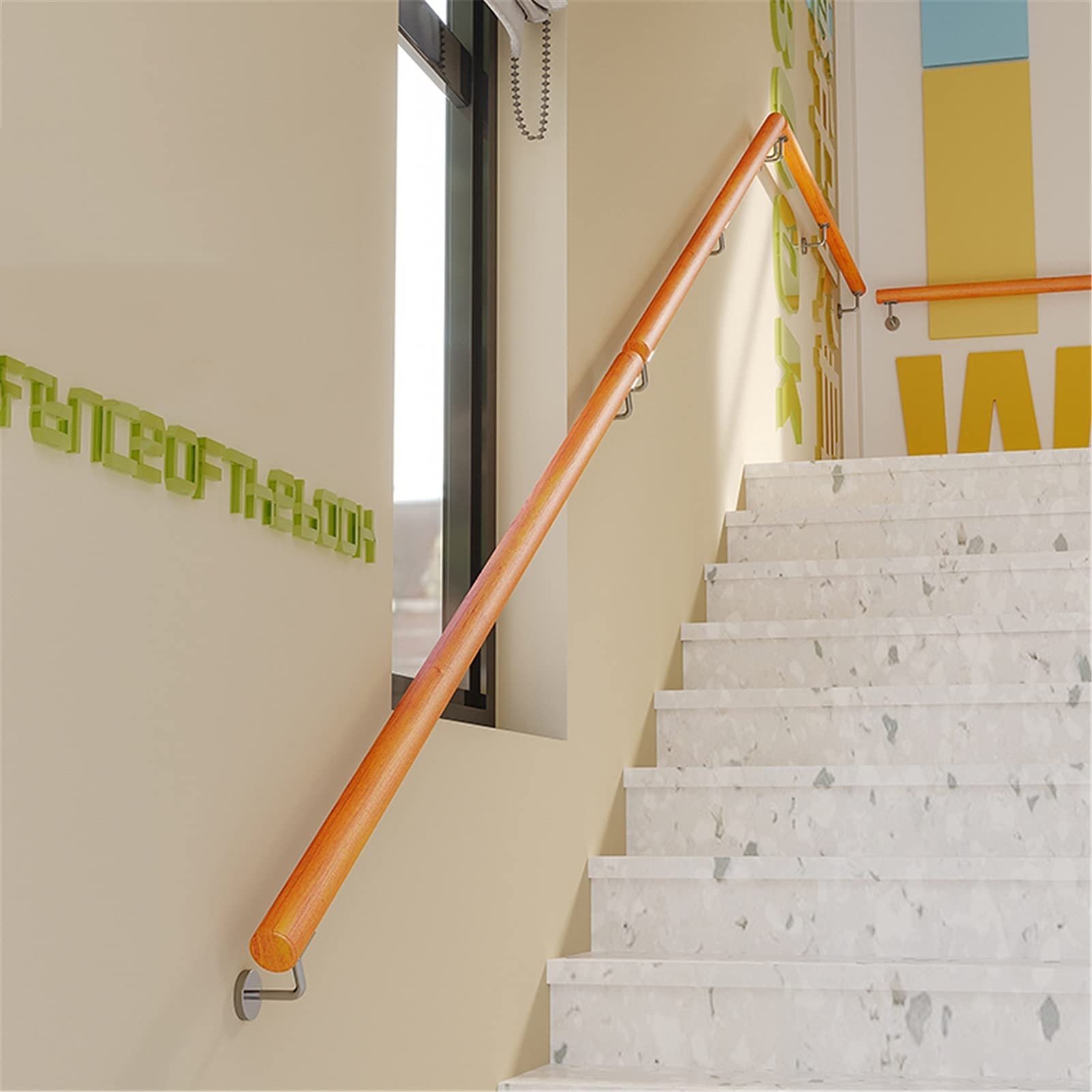 Main courante de sécurité en bois pour protéger vos enfants et parents âgés