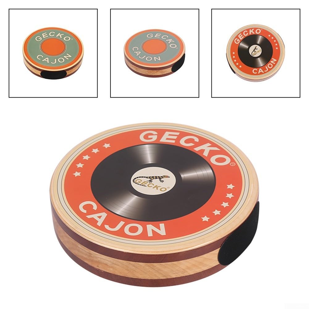 Tambour à Main Cajon Design Coloré pour Scène