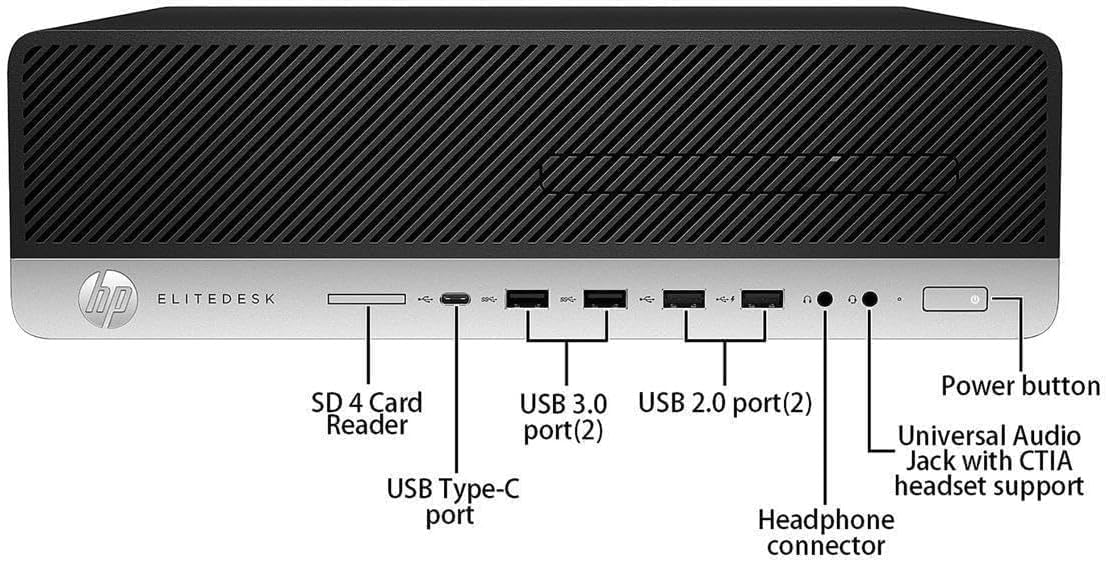 Amazon.com: HP 600 G4 SFF Desktop Intel i5-8400 UP to 4.00GHz 16GB