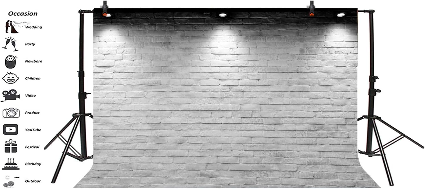 🛒 Crazy Deals Baocicco Vinyl 8x6ft Backdrop Photography Background White Brick Wall Computer-Print Seamless Photo Background Children Baby Adults Portraits Photo Studio Props Best Cyber Monday 🔥 Baocicco Vinyl 8x6ft Backdrop Photography Background White Brick Wall Computer-Print Seamless Photo Background Children Baby Adults Portraits Photo Studio Props