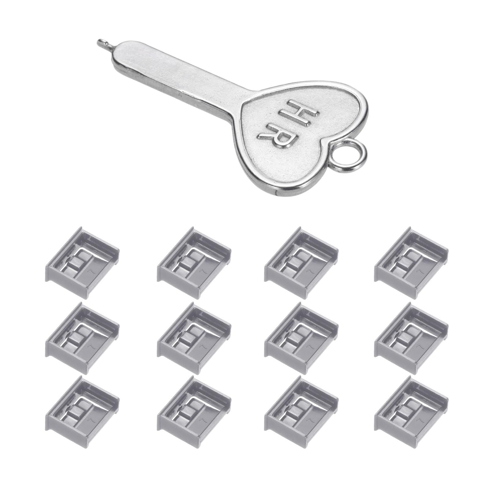 15 Blocchi Porta USB Con Chiave | Verde | Sicurezza Per Router, PC Industriali | Anti Polvere - Foto 5