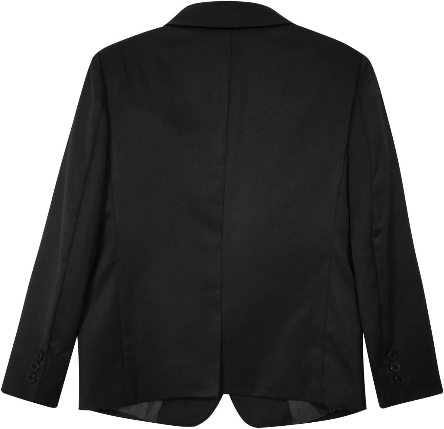 ACSUSS Boys Classic Fit Sport Blazer Long Sleeve Lapel Suit Jacket Single Breasted Dressy Coat Kids Outerwear