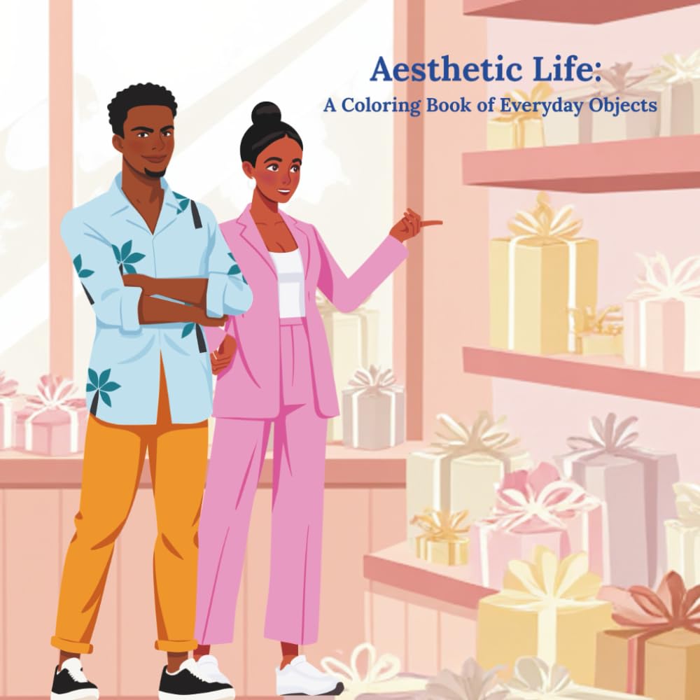 Aesthetic Life: A Coloring Book of Everyday Objects