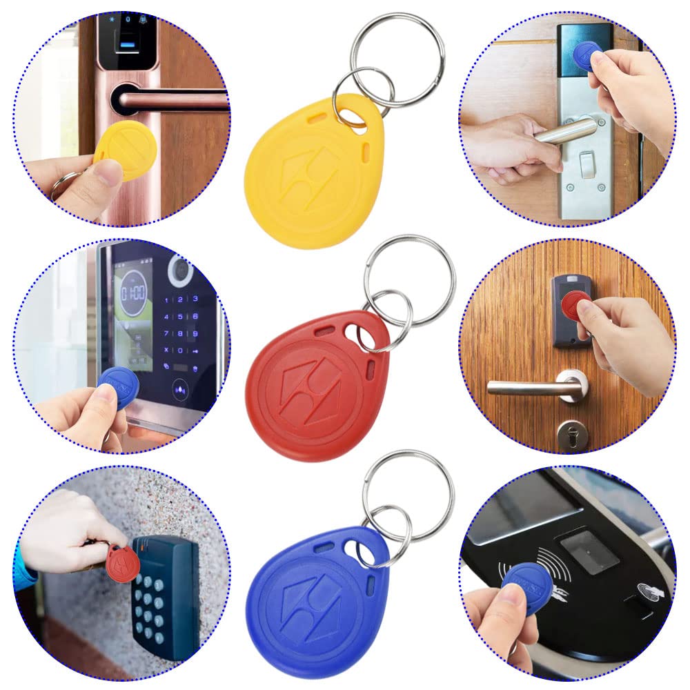Buy BUENTYA 60 Pcs 125Khz Proximity ID Card RFID Key Fobs Waterproof