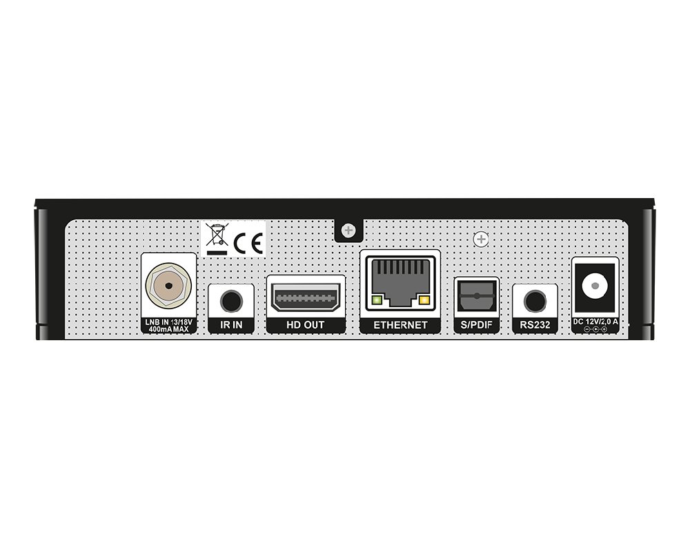 Edision OS NINO+ Full HD Satelliten Linux E2 Receiver schwarz inkl. Wlanabel und HDMI Kabel