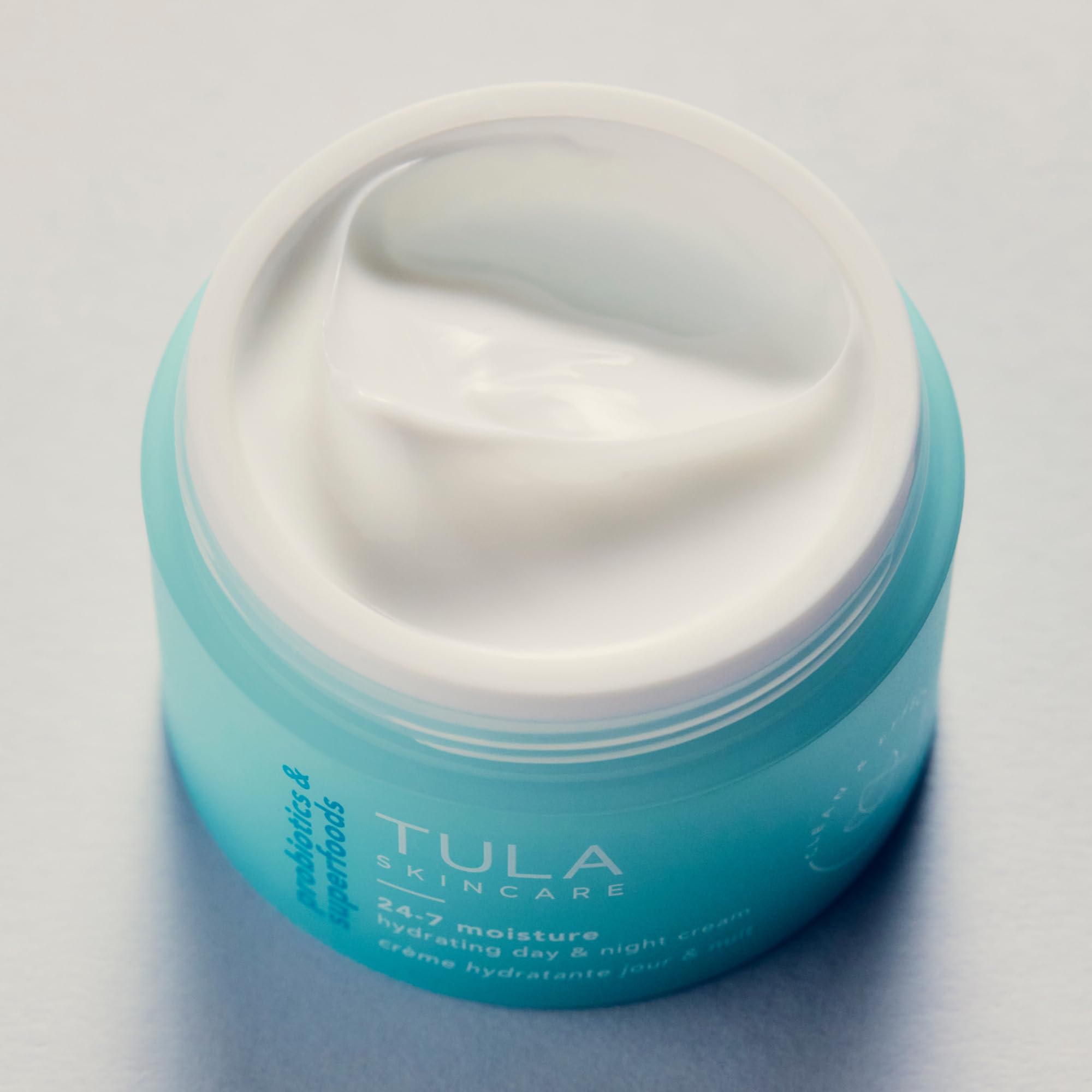TULA Skin Care 24-7 Hydrating Day & Night Cream - Nourishing Moisturizer for Face, Maintain Skin Balance & Improve Skin Smoothness, Contains Watermelon & Apple Extract: Regular + Travel Size Duo