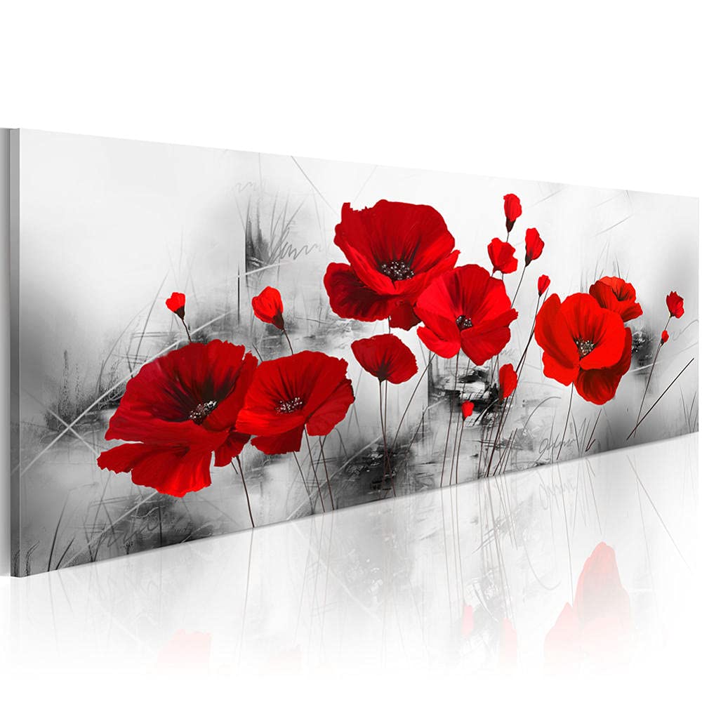 Kit Peinture Diamant 5D Grand Format 100x50 Cm – Motif Fleur Rose Abstraite, Diamants Et Toile HD Fournis, DIY Pour Adulte Et Enfant