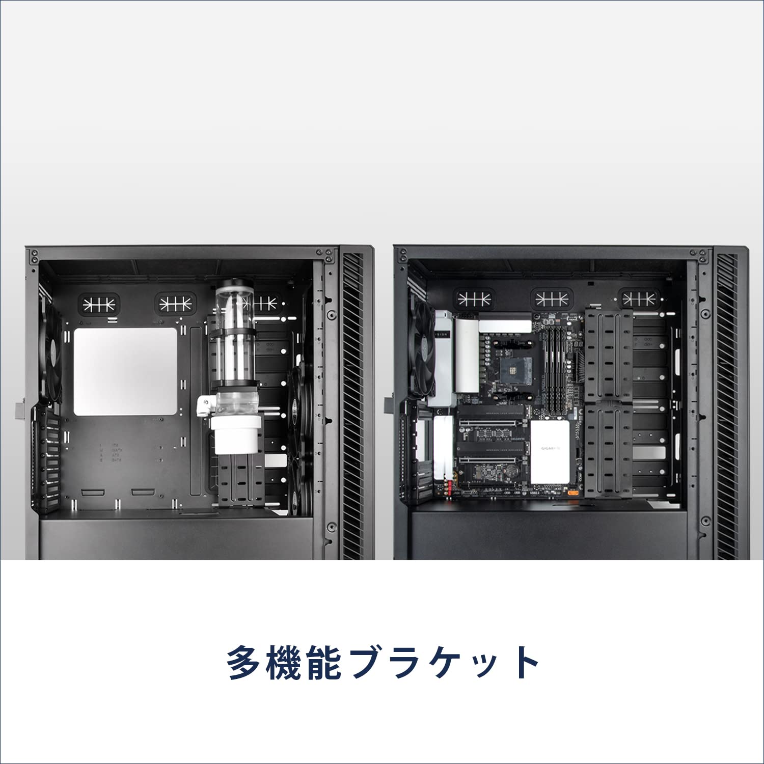 Amazon | Silver Stone SETA Q1 ブラック 静音ケース ATX ミドルタワー