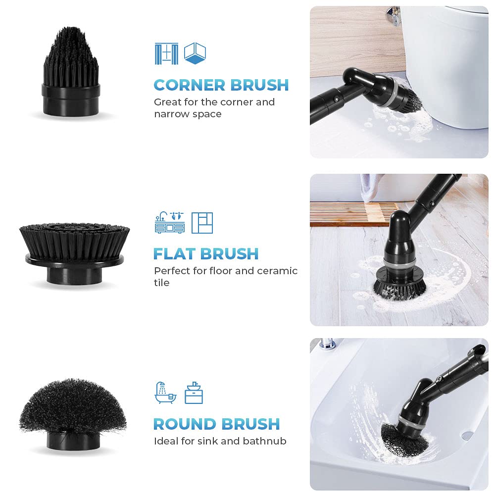 Electric Spin Scrubber Power Brush Floor Scrubber, Pow...B091HGBLKZ