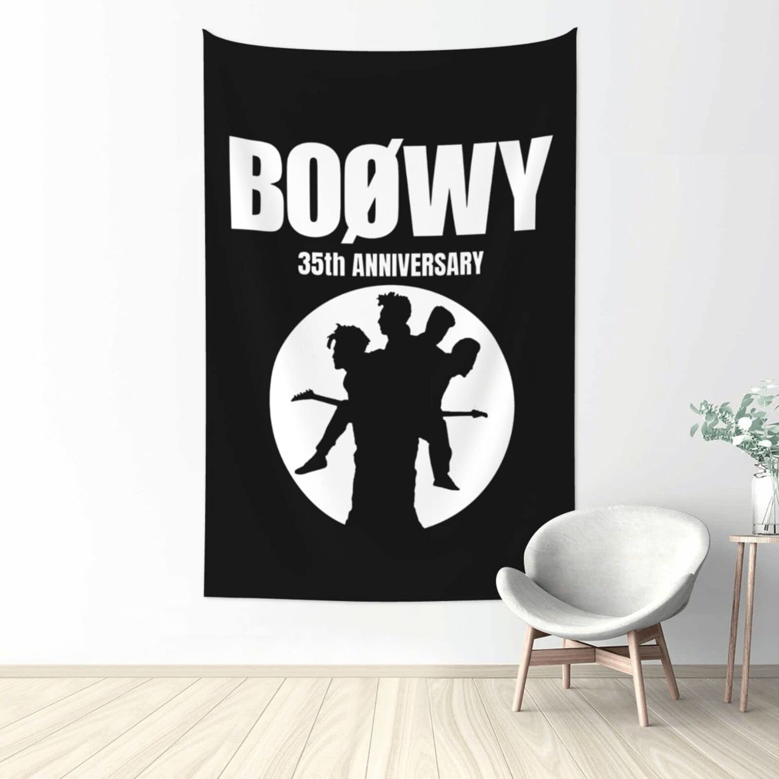 Amazon.co.jp: タペストリー ボウイ Boowy Boøwy グッズ 壁掛け 装飾布