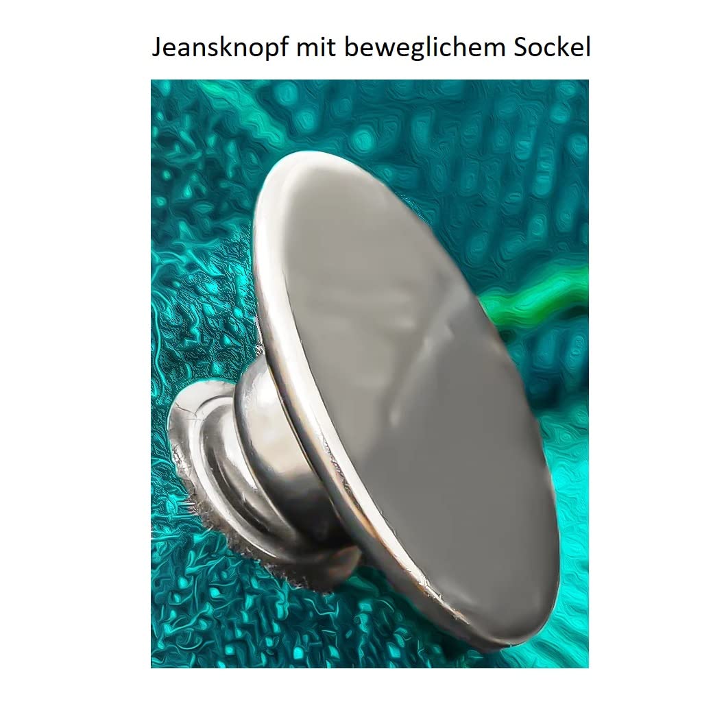 Bottoni A Pressione Senza Cuciture E Preforatura, 11 Mm, 20 Coppie