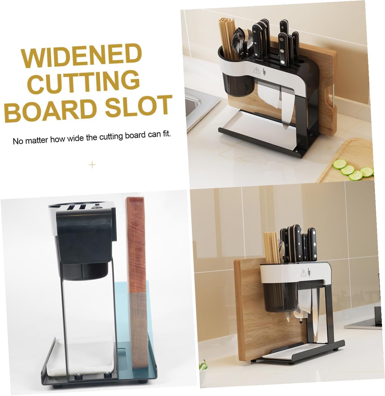 CHILDWEET 1pc Kitchen Shelf Multi-functional Cutlery Organizer Rack for Kitchen Countertop Space-saving Design for Spoons Chopsticks and Utensils