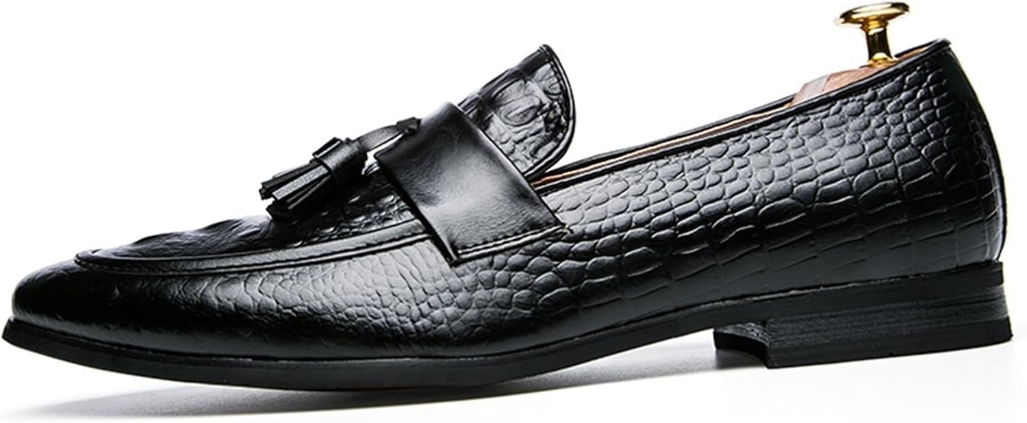 Dress Shoes for Men Men's Casual Leather Tassel Shoes Stylish and Comfortable Footwear for Every Occasion