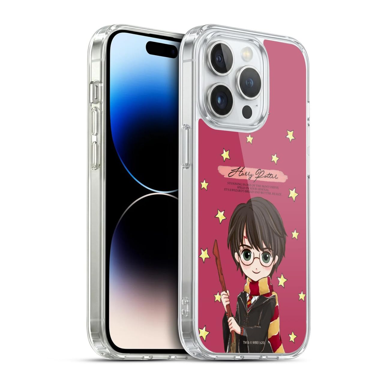 Head Case Designs Licenciado Oficialmente Harry Potter Patrón Luna Reliquias de la Muerte XXXVII Caso Funda de Gel Suave Compatible con Apple iPhone 12 / iPhone 12 Pro — view 59