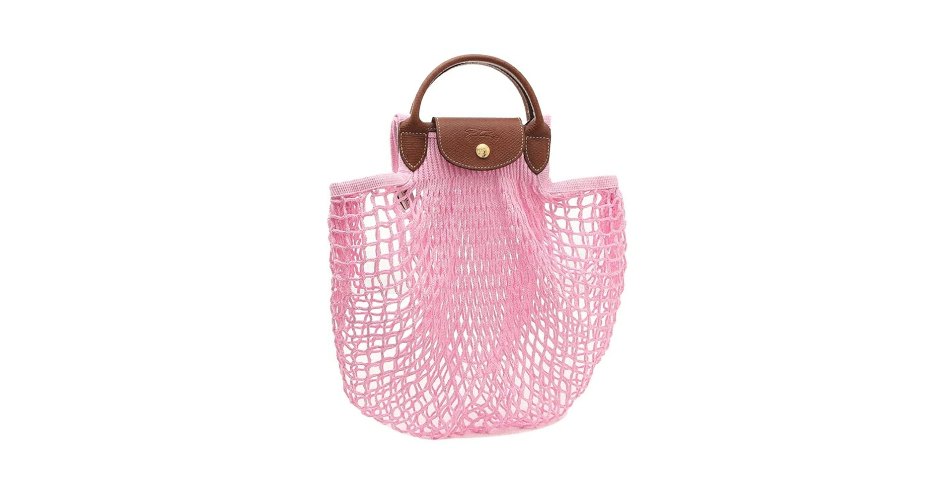 ✴︎美品 ロンシャン×フィルト　ル プリアージュ フィレ ネットバッグ　L 黒 ネットバッグ ロンシャン ル プリアージュ® フィレ | Longchamp JP