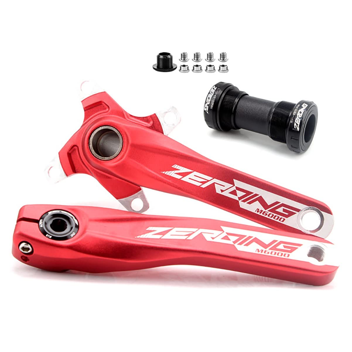 自転車クランク 170mm」の人気商品一覧・価格比較 - 価格.com マウンテンバイク中空一体型クランクアームセット 170/175mm 104-64BCDアルミ合金バイククランクセット 4本爪MTBク