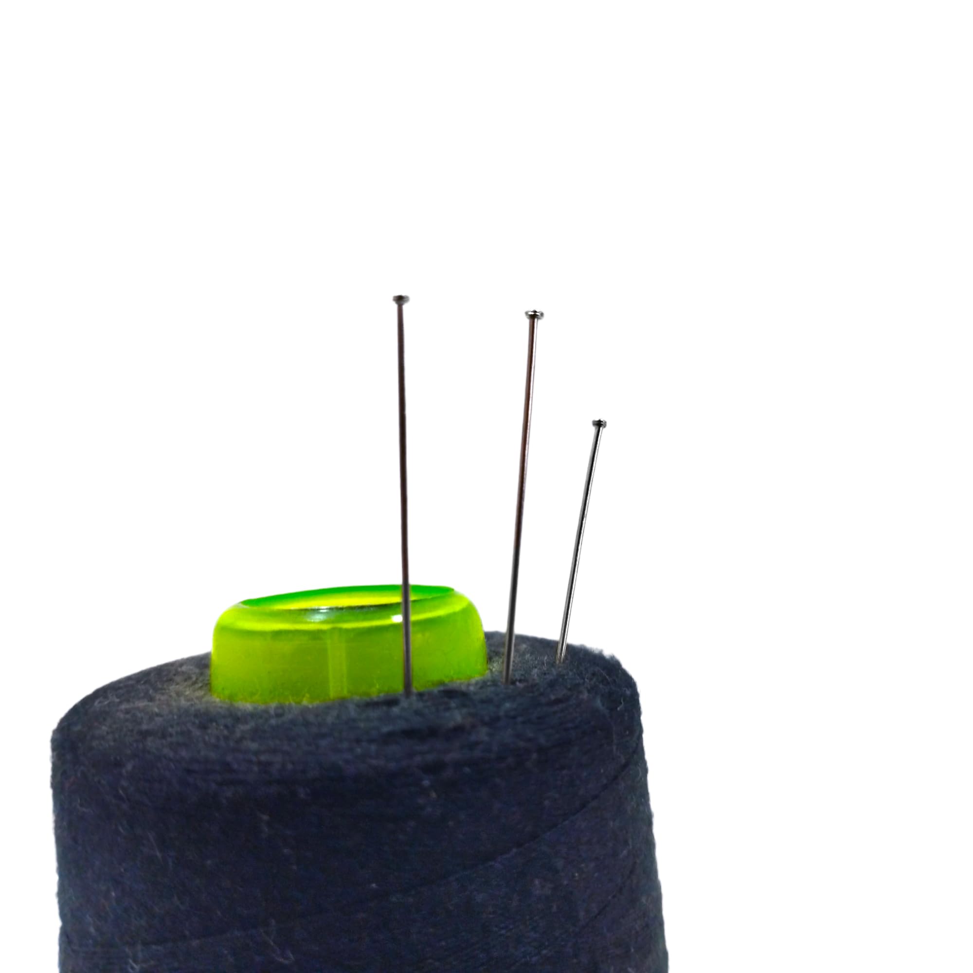 Lot de 3 120 épingles de Couture, épingles Professionnelles, (1 boîte Rond)