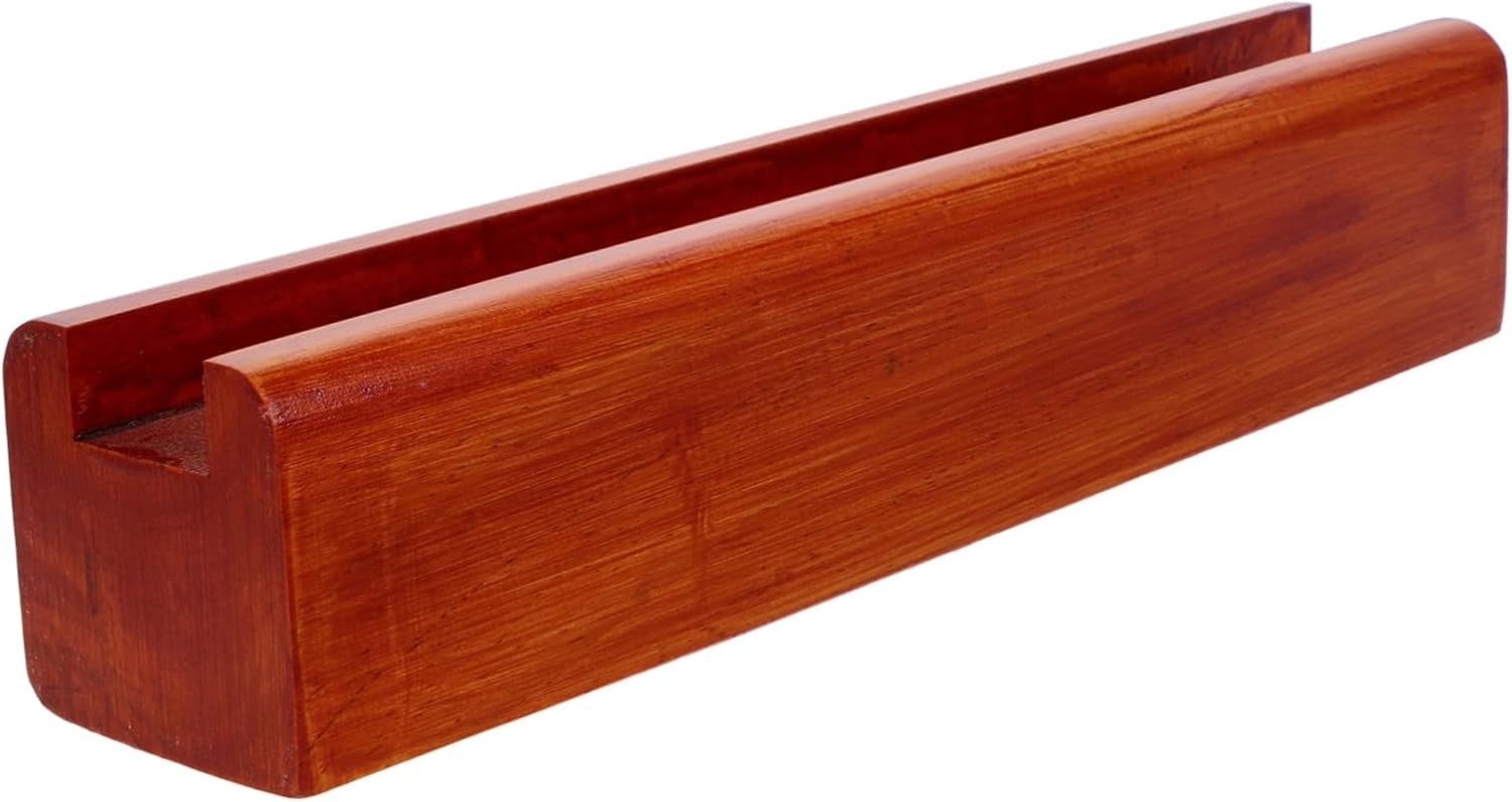 Full Length Mirror Stand Wooden Mirror Base Skid-resistant Holder for Home