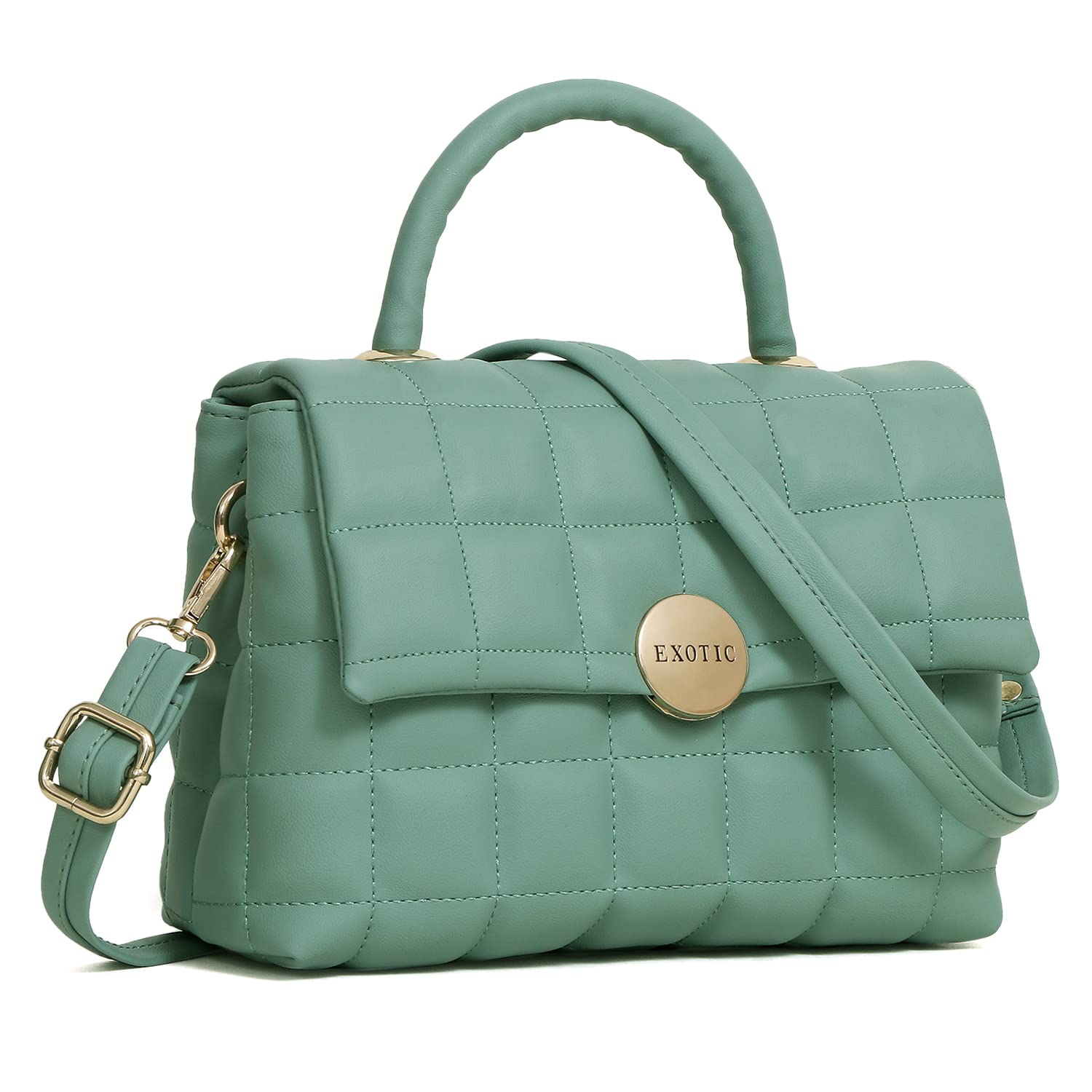 EXOTIC Womens Urbanian Zipper Sling Bag, Pista (B0C4DKRD1T) Amazon Price History, Amazon Price Tracker