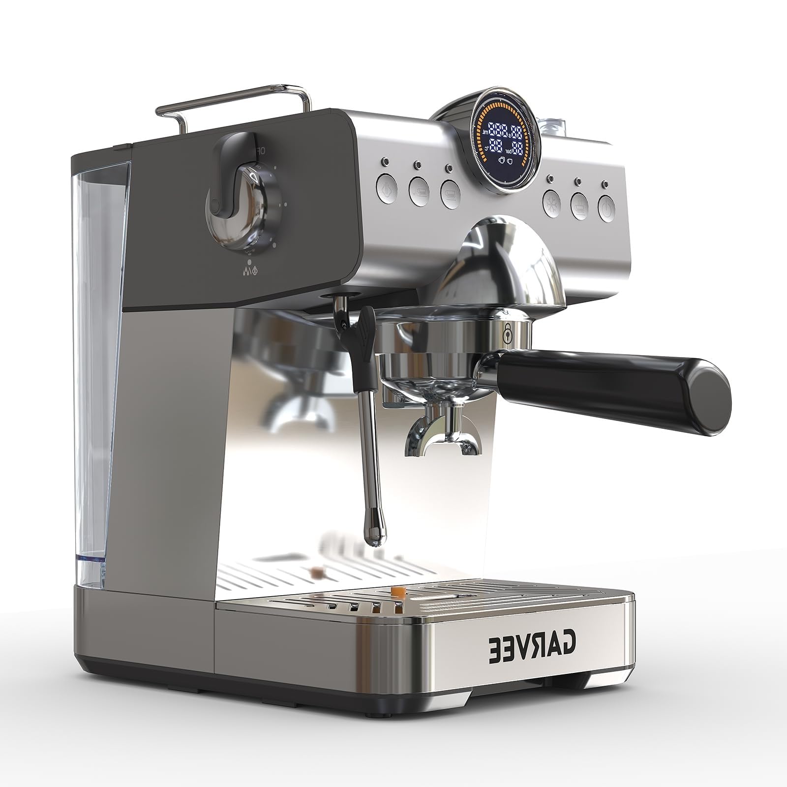 Machine à Café Expresso 20 Bars Semi-Auto Mousseur Lait Cuisine