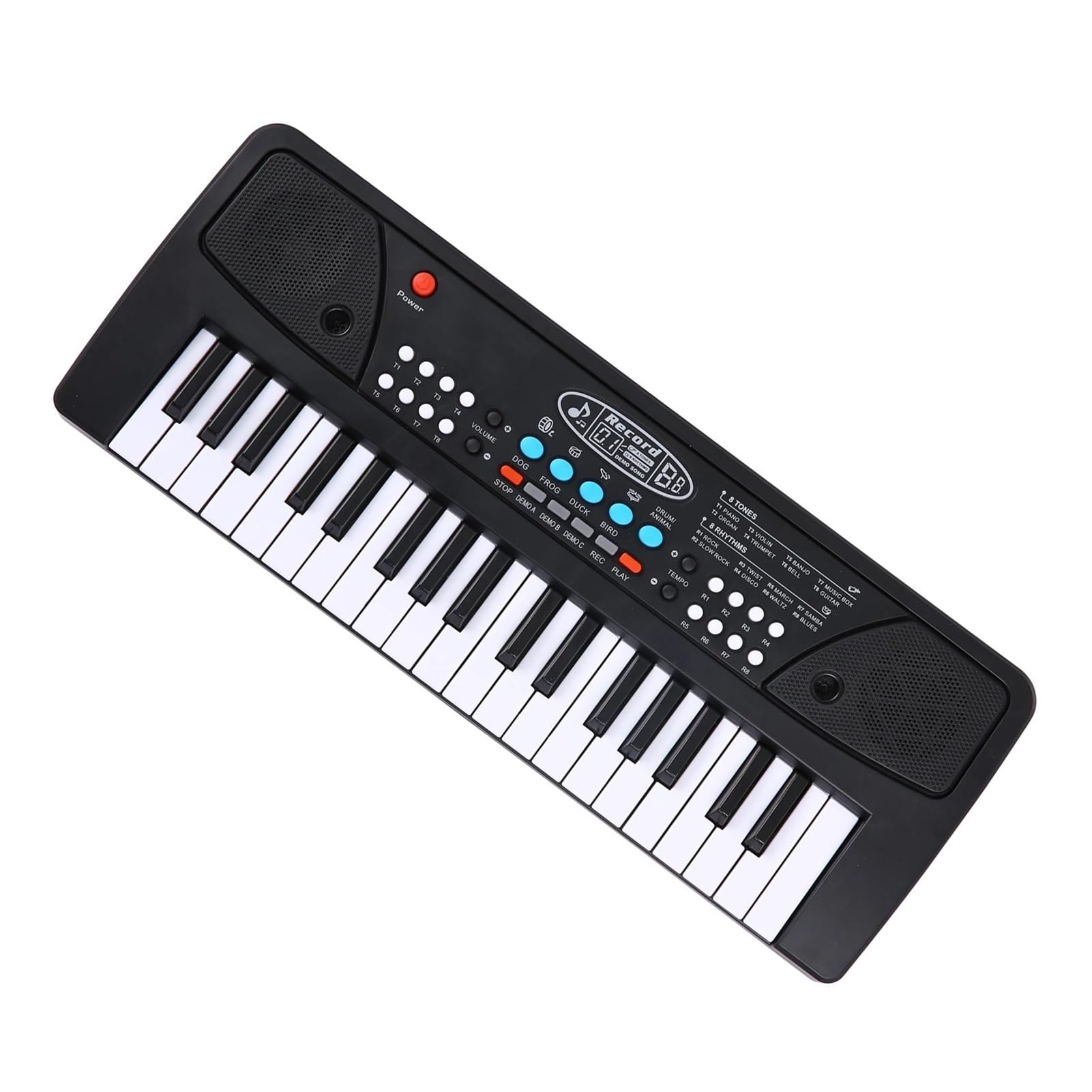dorosłych klawiatura elektroniczna Klawiatura Elektroniczna 37-klawiszowe Wielofunkcyjne Cyfrowe Pianino Elektryczne Z Mikrofonem USB Instrument Klawiszowy Dla Początkujących