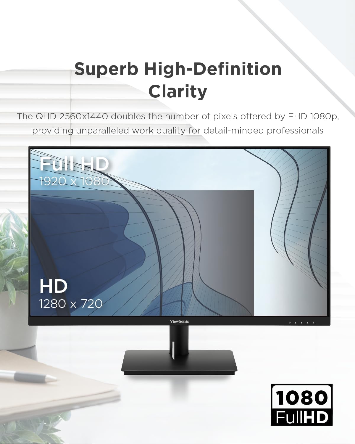 Superb High-Definition Clarity with Full HD 1080p
