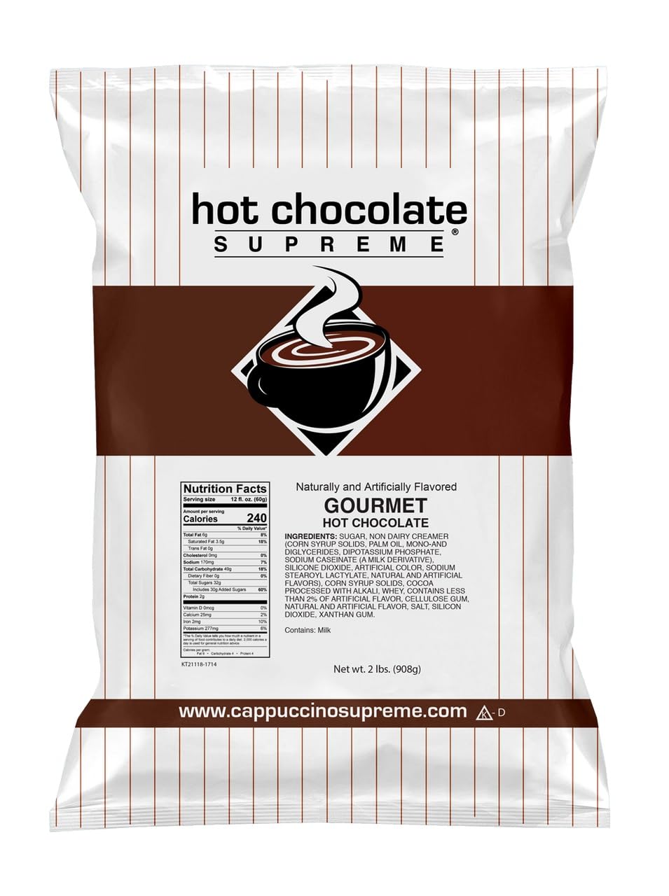 Gourmet Hot Chocolate 2 lb bag Hot Cocoa Mix