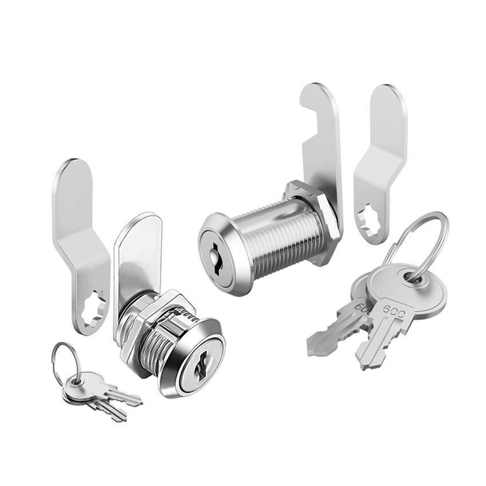 Cam Lock, RV Lock 17/19/31mm Lock Set with 2 Keys Door Barrel Drawer Cabinet Mail Box Locker Lock Door Barrel Drawer Locker Cupboard(First Paragraph)