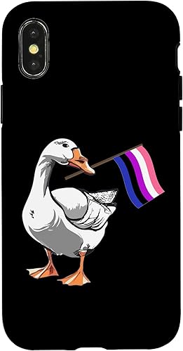 Miniatura 7 de Funda para iPhone 11 Pro Genderfluid Goose Bi Pride Flag Bi Pride Parade Flag LGBTQ