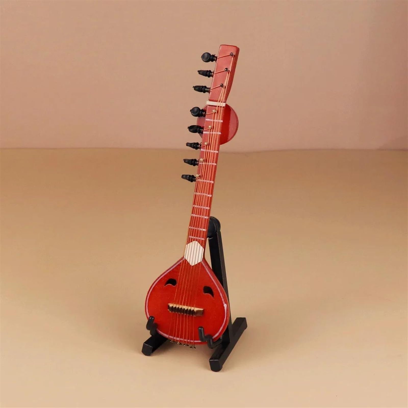 Instrument Modèle Ornements Mandoline Miniature Mini Mandoline Modèle D'instrument De Musique Réplique Collection Ornements Décoratifs Affichage(14)