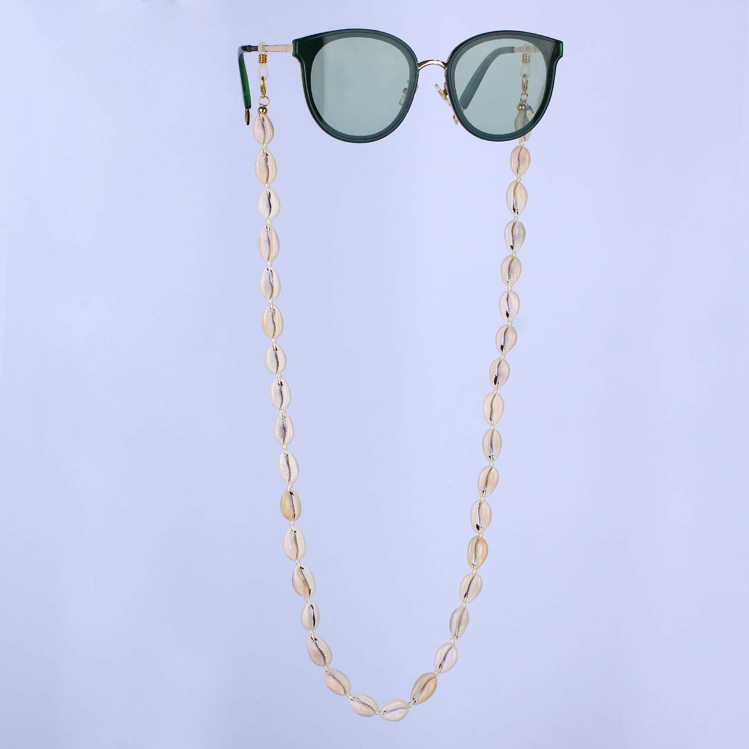 KELITCH Chains Womens Shells Glasses Chains Eyeglasses Holder Straps Cords Lanyard Summer Jewelry loves