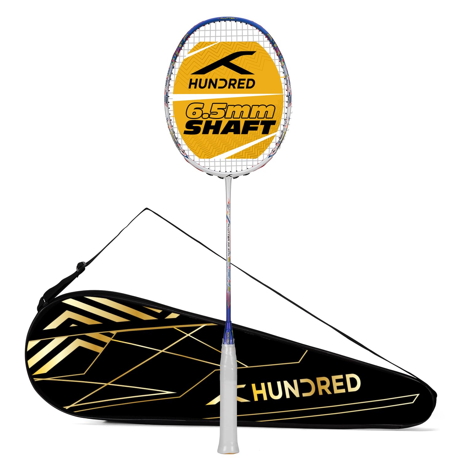 ◆ぱんだ◆ Amazon.com : HUNDRED Flutter FF ATTK Strung Badminton Racket