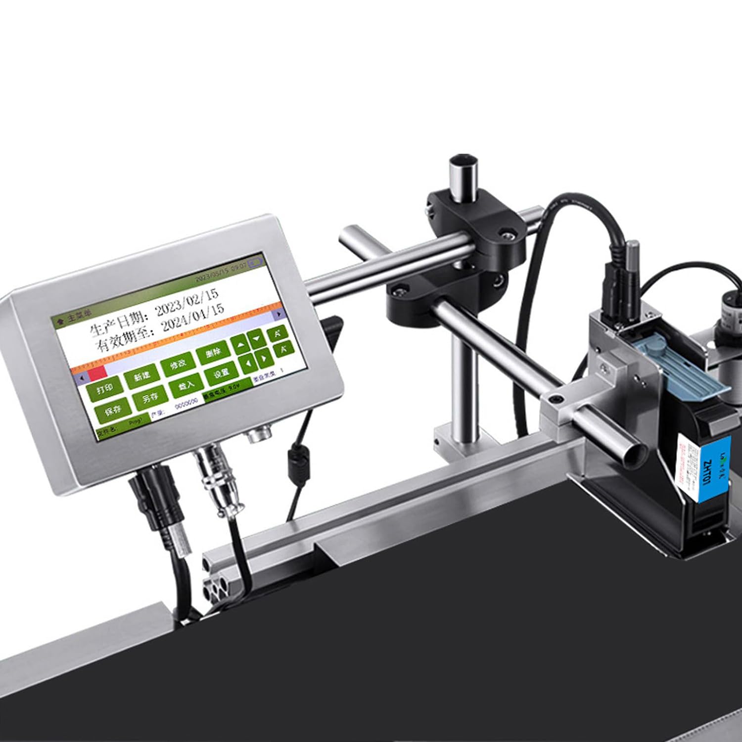 Codeur à jet d'encre automatique et imprimante portable industrielle 12,7mm