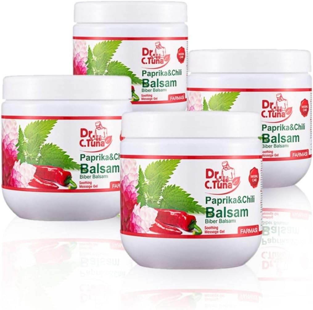 Farmasi Dr C. Tuna Biberli Masaj Jeli-500ml 4'lü Set