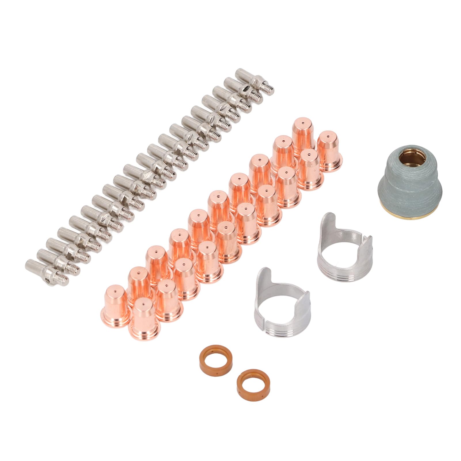 Naroote 45-teiliges -Schneidbrenner-Verbrauchsmaterial-Set, Kompatibel