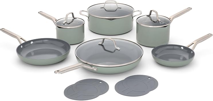 Calphalon Ceramic Nonstick 12-pc. Cookware Set