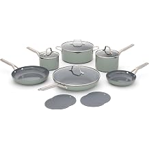 Calphalon&reg; Ceramic Nonstick 12-pc. Cookware Set