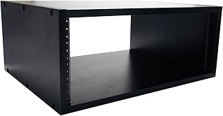 Gator Cases Content Creator Series Wooden Studio Rack Case with 15.25" Rackable Depth, 4U (GR-STUDIO-4U)