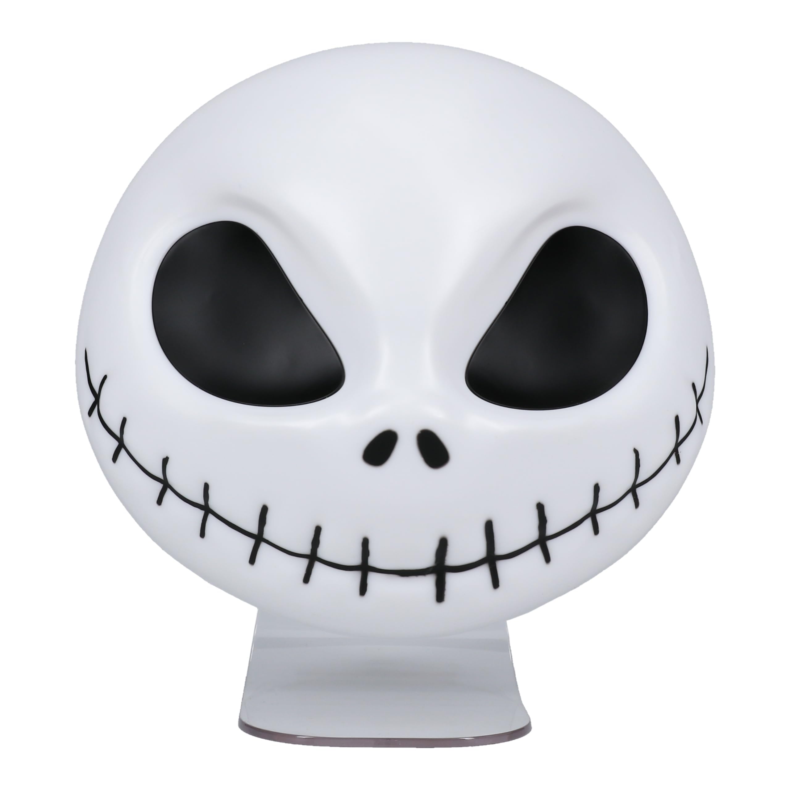 Paladone Nightmare Before Christmas Mask Light | Officially Licensed Disney Merchandise | Novelty USB & Battery Powered Desk & Wall Mountable Spooky Decor Movie Gift, Jack, White