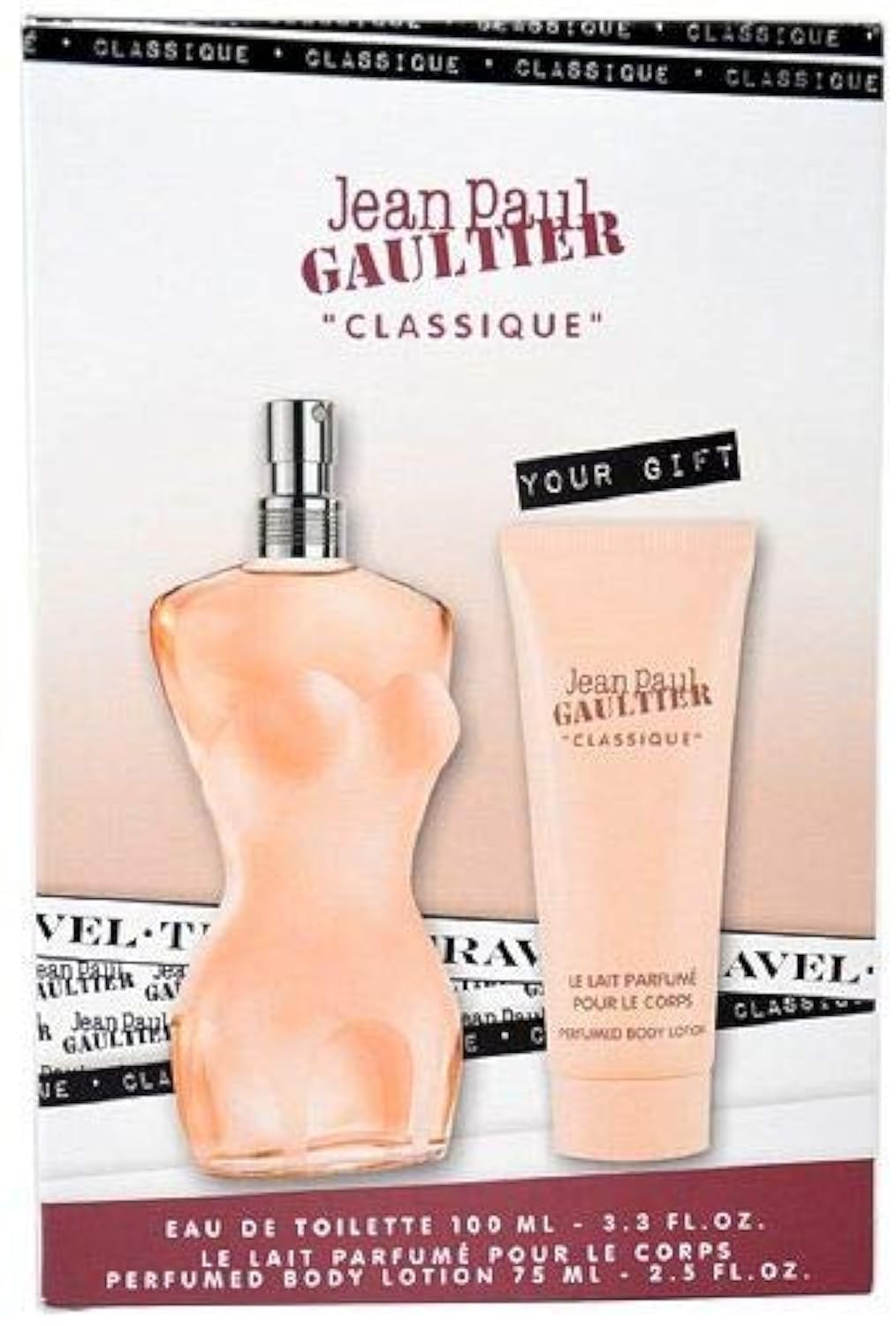 Jean Paul Gaultier Classique Jea-1647 for Women (Gift Set, 100 ml)