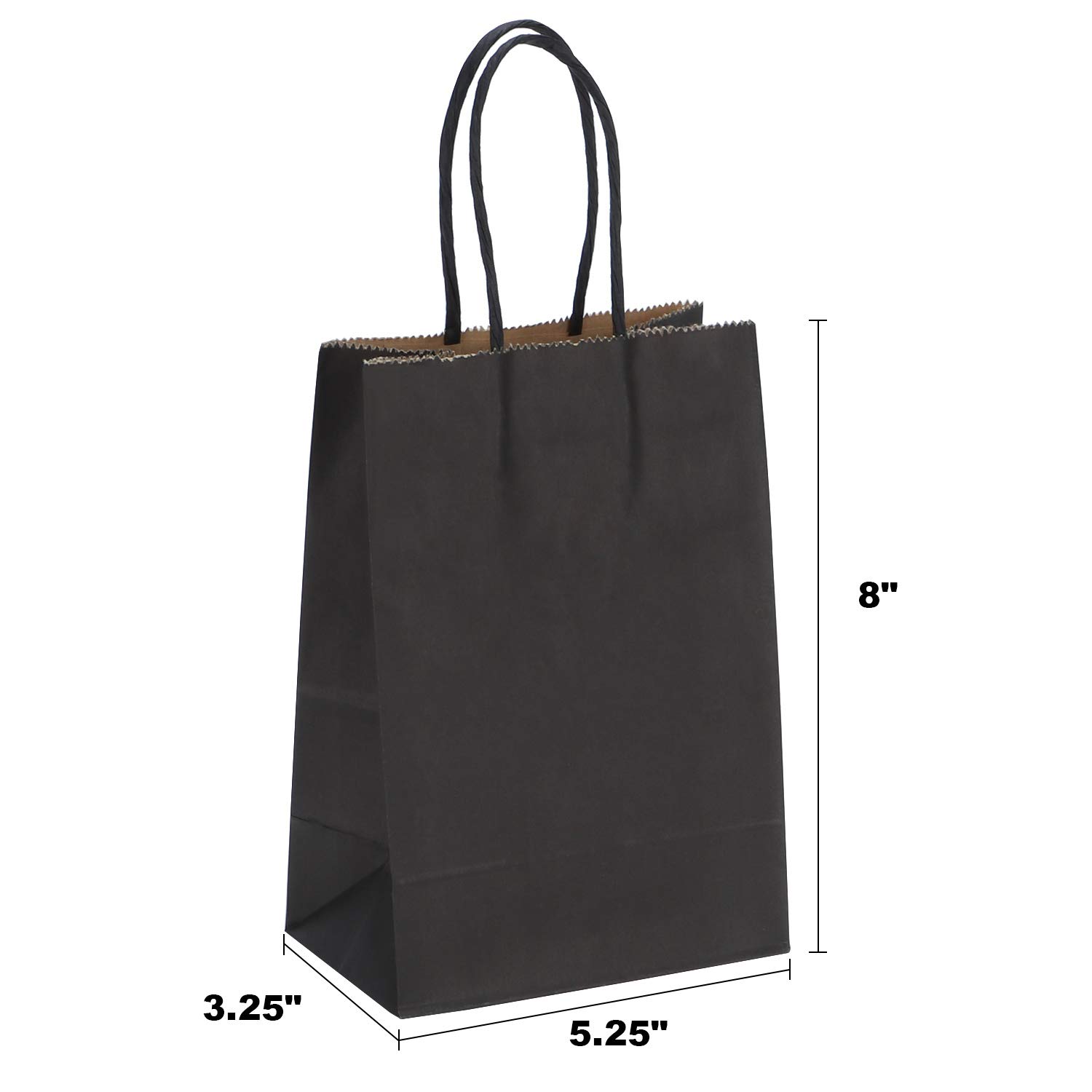 Small black bags with handles Clearance
