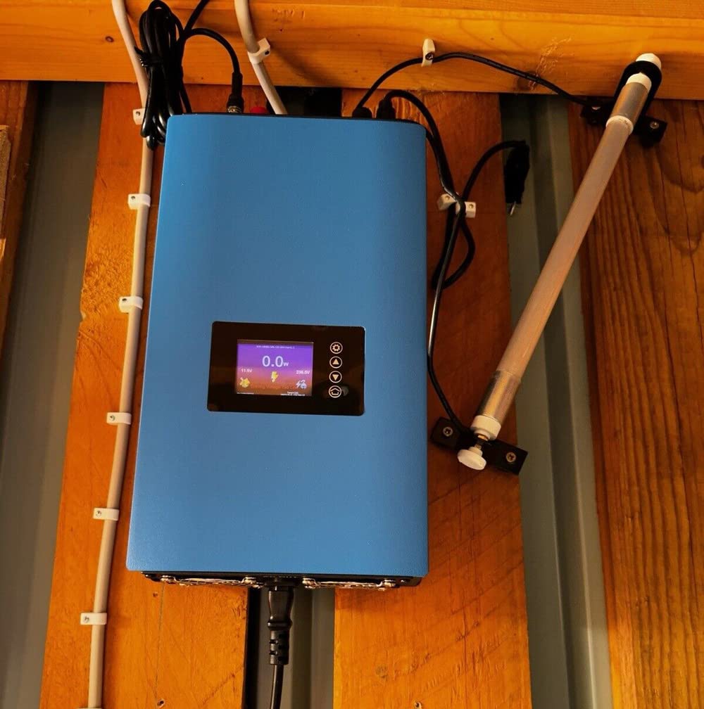 2000W Windenergie netzgekoppelter Wechselrichter 2KW mit Begrenzungssensor, selbstentladende Last, 45-90VDC 230VAC für AC 48V 96V Windkraftanlagen